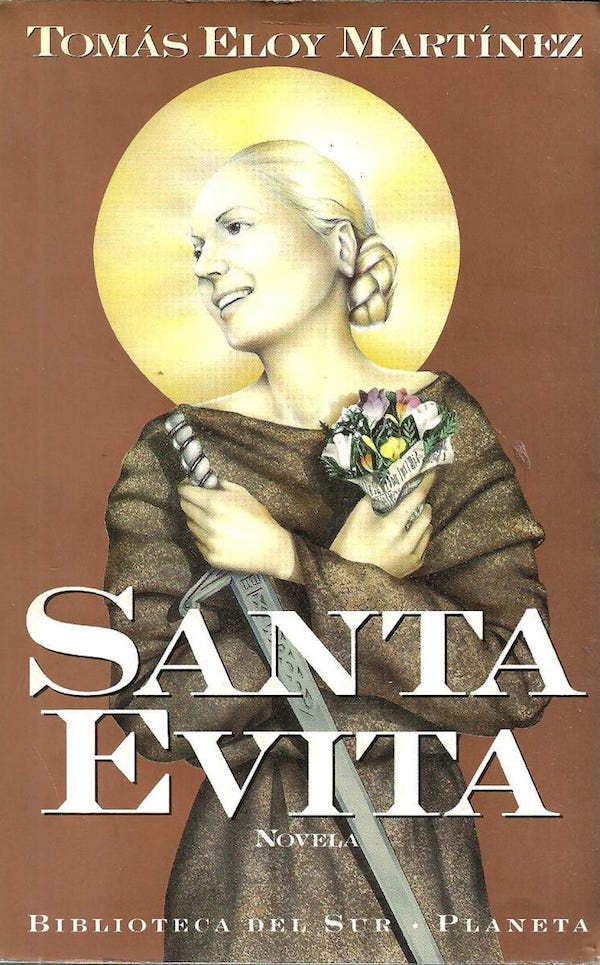 santa evita novela tomas eloy martinez analisis critica reseña